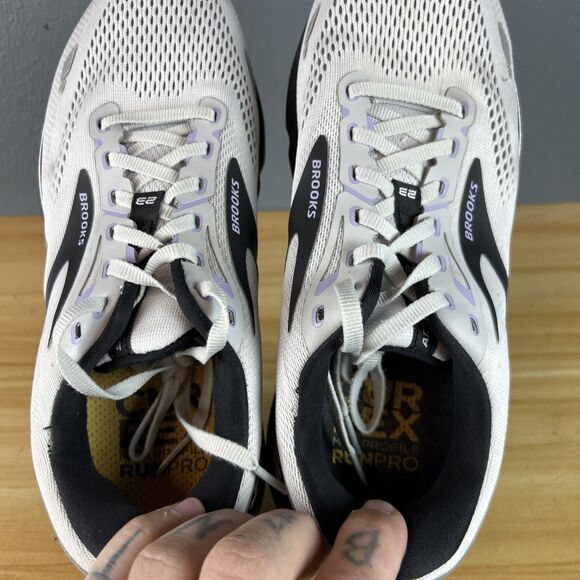 Brooks Womens Adrenaline GTS 23 1203811D039 Gray Running Sneakers Sz 11.5 D WIDE - Picture 7 of 11